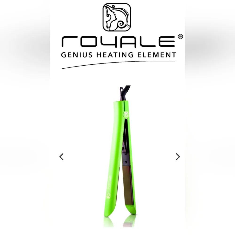 Royale Platinum Genius Heating Element Flat Iron NIB Cool Tip Retail $350